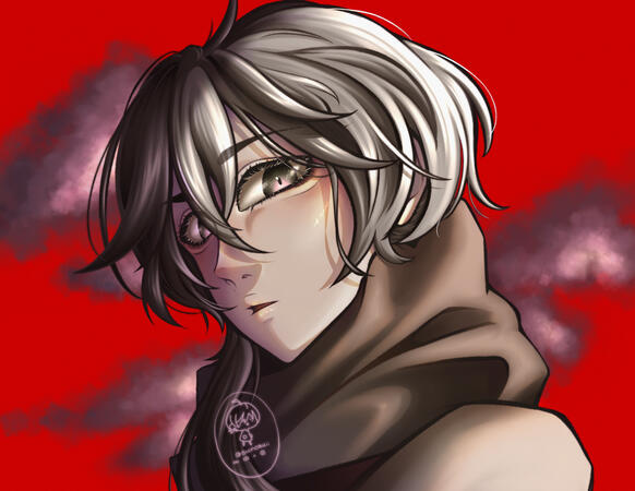 Vincent Wordsworth (Line Art + Full Coloring)